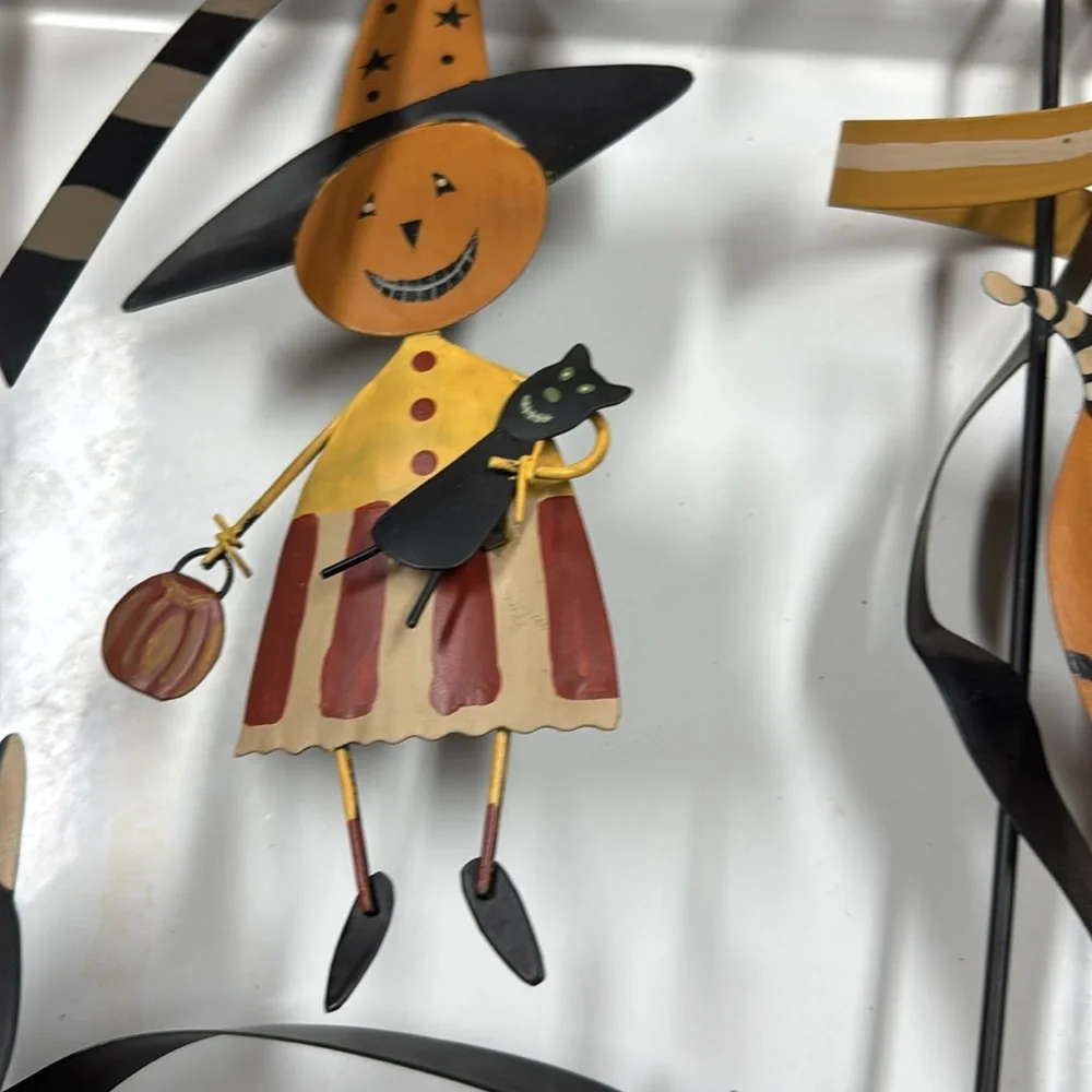 Halloween Wreath Metal